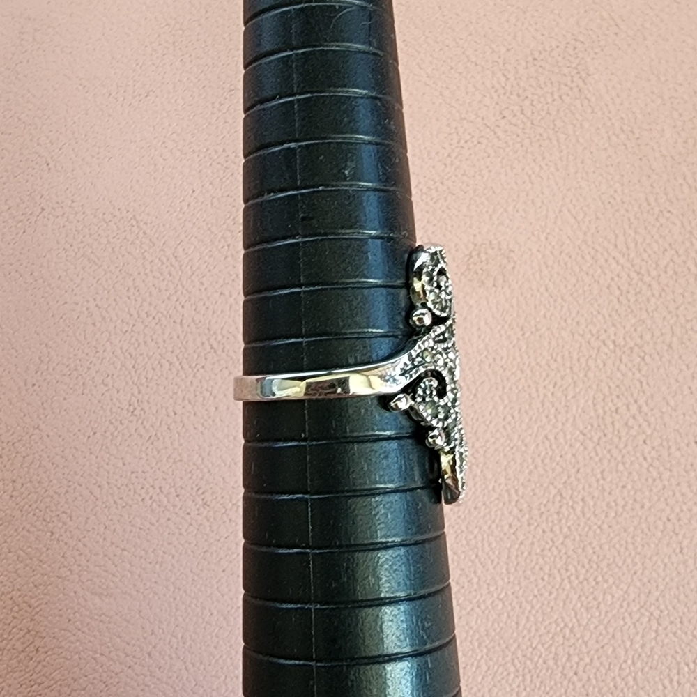 Marcasite ring - Picture 2 of 3